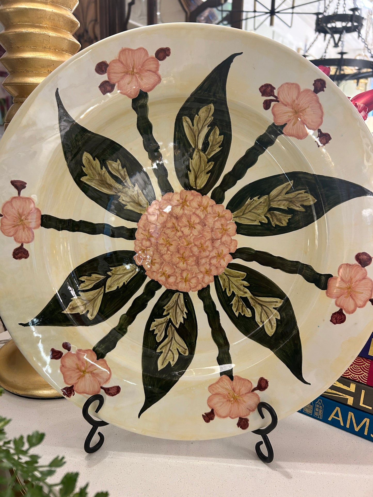 16" Blush Hydrangea Platter